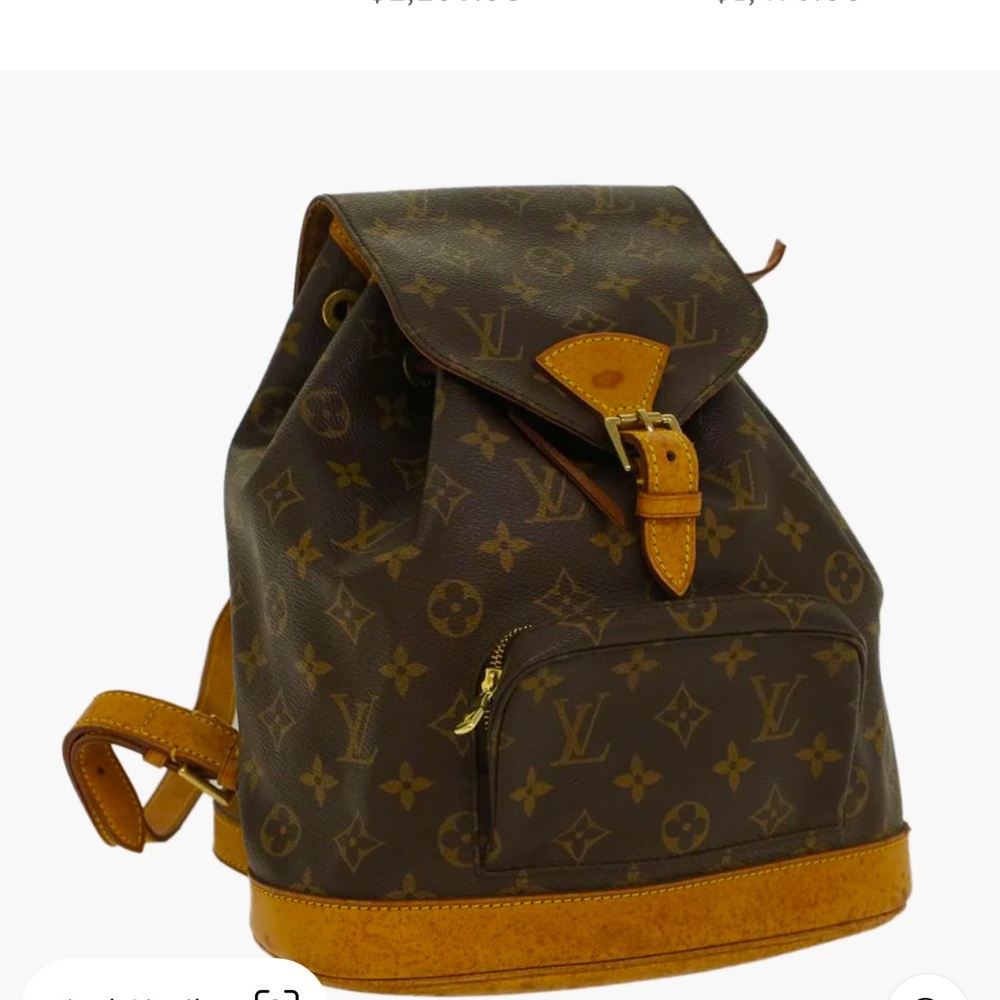 Louis Vuitton Montsouris GM Back pack